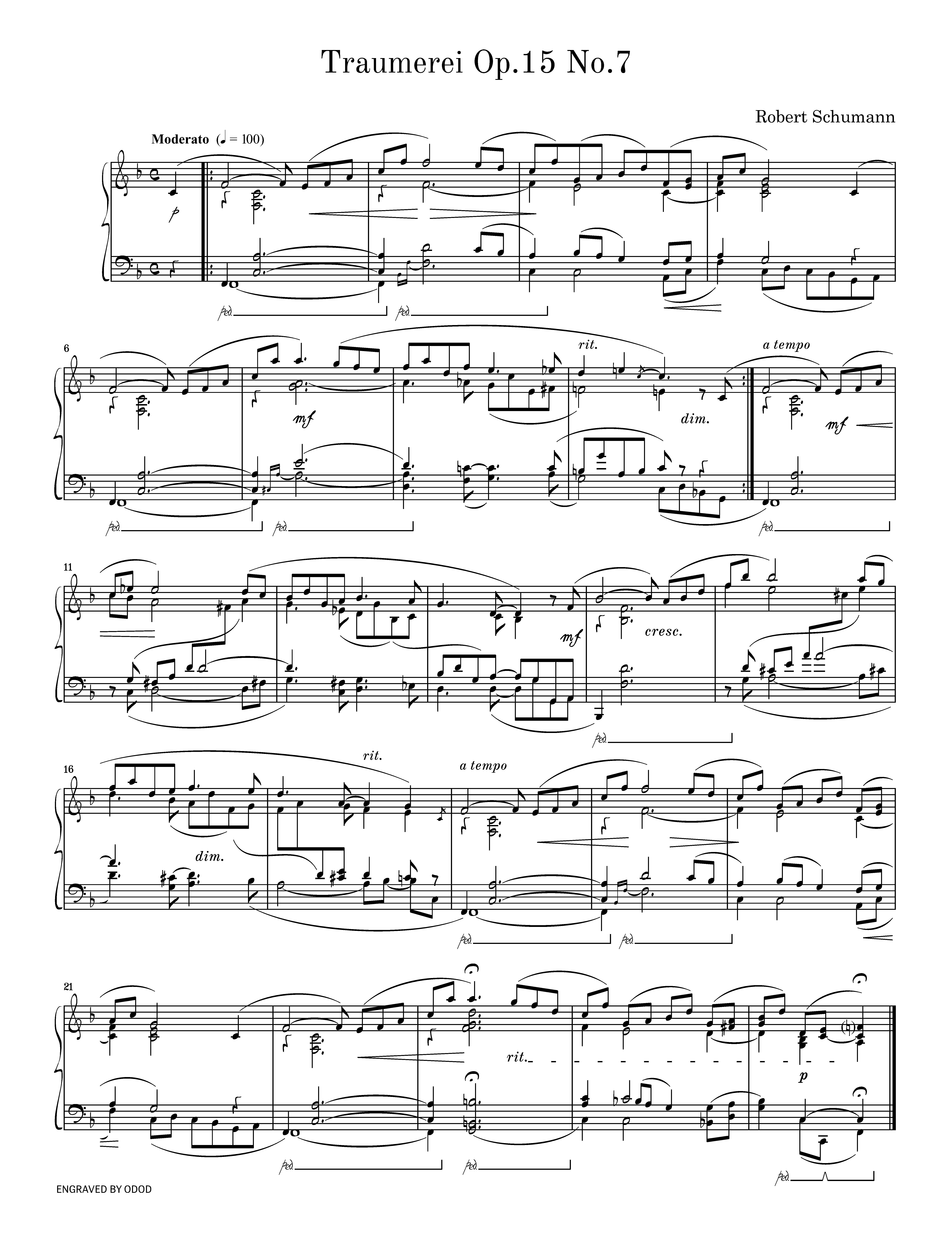 Traumerei - Schumann - Full Score.png