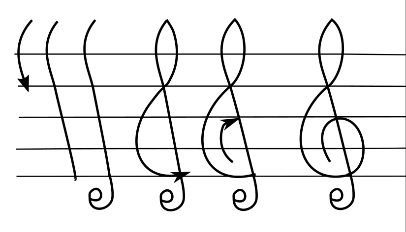 Arnstein Treble Clef.jpg